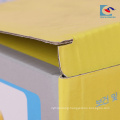 corrugated die cut window gift box for Chinese noodles packaging